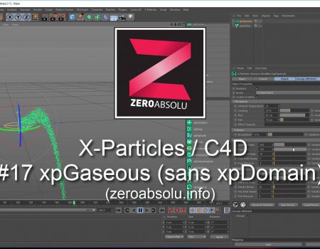 X-Particles / Cinema 4D – #17 xpGaseous (sans xpDomain)