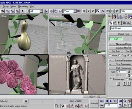3D Studio Max en 1996 !